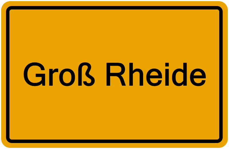 Handelsregisterauszug Groß Rheide